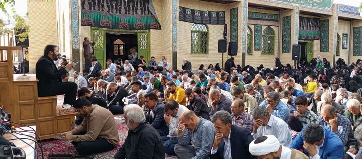 تصاویر/ مراسم قرائت دعای عرفه در راین