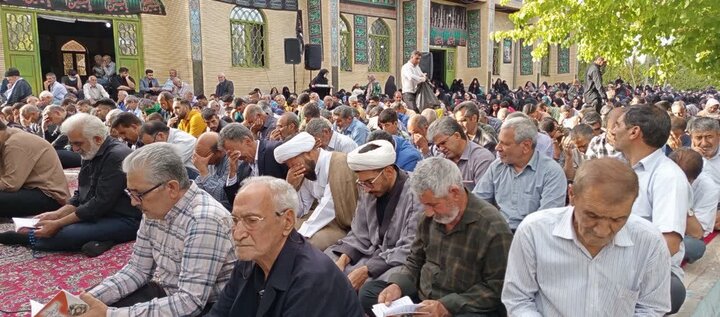 تصاویر/ مراسم قرائت دعای عرفه در راین