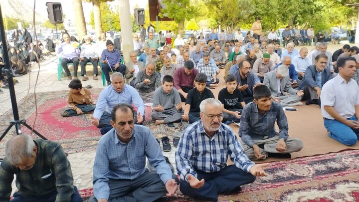 تصاویر/ مراسم قرائت دعای عرفه در کوهبنان
