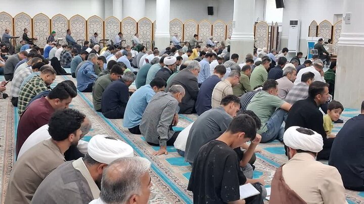 تصاویر/ برگزاری دعای عرفه در شهر جم