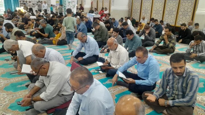تصاویر/ برگزاری دعای عرفه در شهر جم