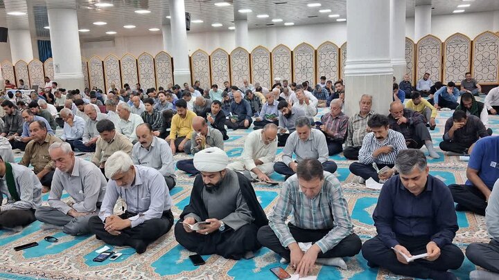 تصاویر/ برگزاری دعای عرفه در شهر جم