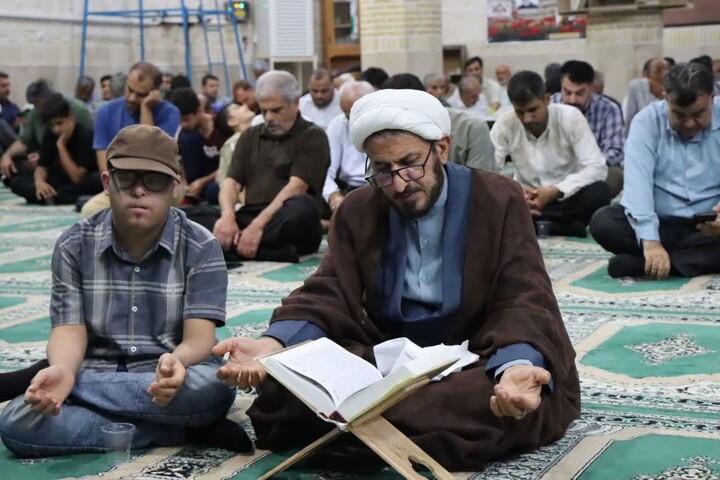 تصاویر/ مراسم دعای عرفه در عالیشهر