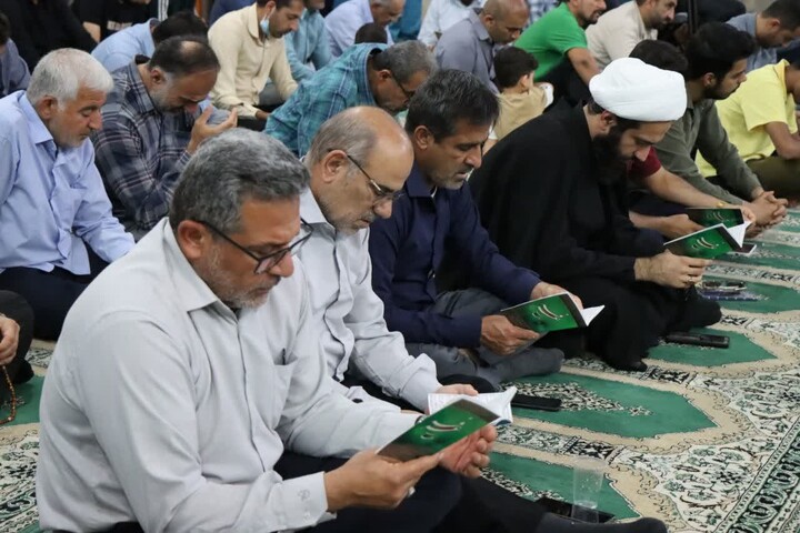 تصاویر/ مراسم دعای عرفه در عالیشهر