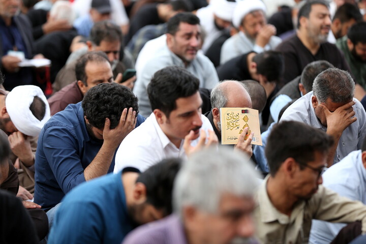 تصاویر/ قرائت دعای عرفه در مسجد مقدس جمکران