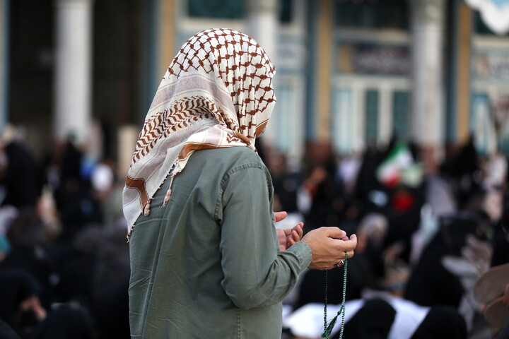 تصاویر/ قرائت دعای عرفه در مسجد مقدس جمکران