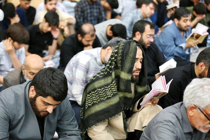 تصاویر/ قرائت دعای عرفه در مسجد مقدس جمکران
