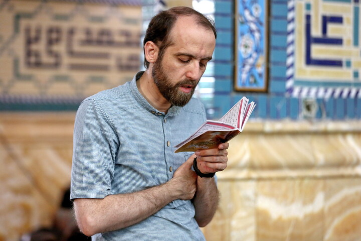 تصاویر/ قرائت دعای عرفه در مسجد مقدس جمکران