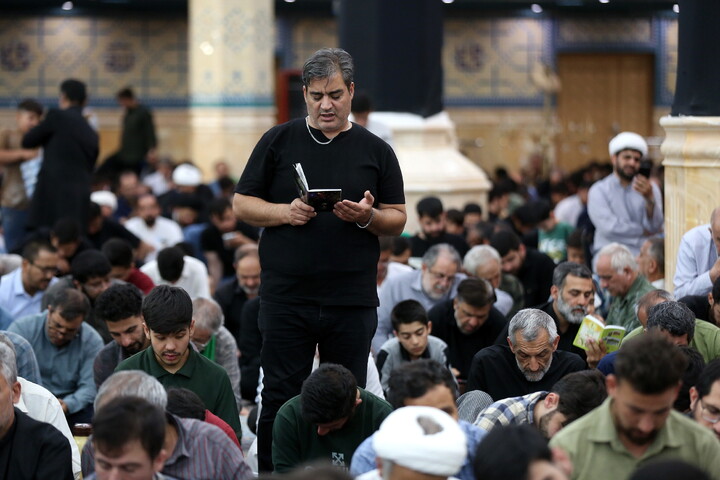 تصاویر/ قرائت دعای عرفه در مسجد مقدس جمکران