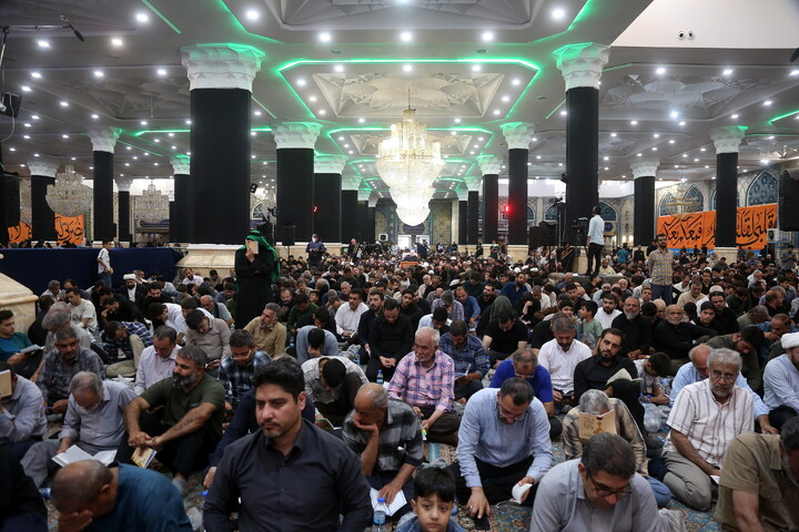 تصاویر/ قرائت دعای عرفه در مسجد مقدس جمکران