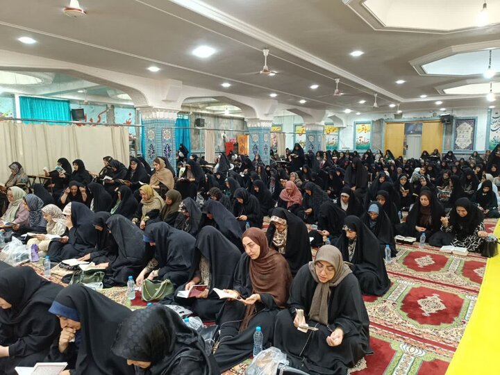 تصاویر/ برگزاری دعای عرفه در مصلّای الغدیر جویبار