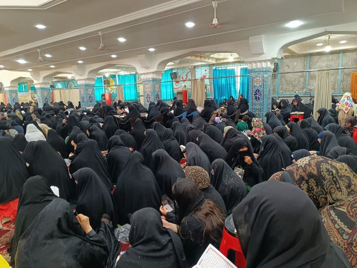 تصاویر/ برگزاری دعای عرفه در مصلّای الغدیر جویبار