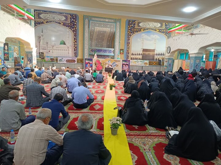 تصاویر/ برگزاری دعای عرفه در مصلّای الغدیر جویبار