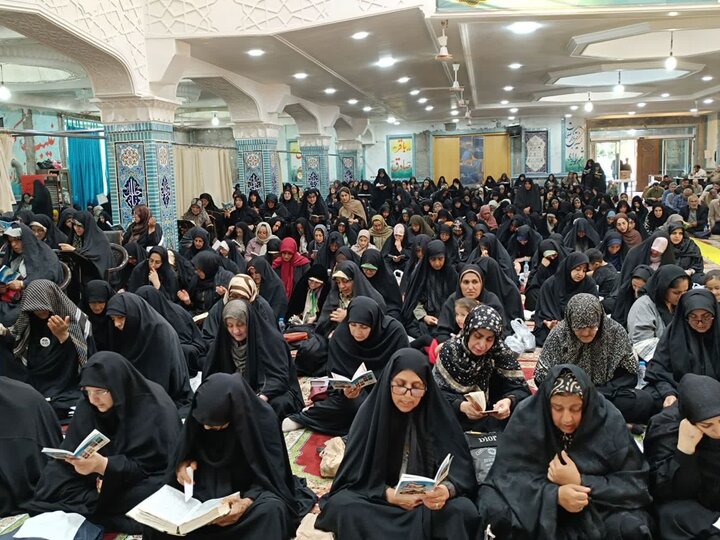 تصاویر/ برگزاری دعای عرفه در مصلّای الغدیر جویبار