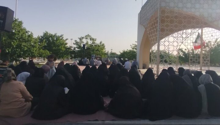 تصاویر/ مراسم قرائت دعای عرفه در بلورد