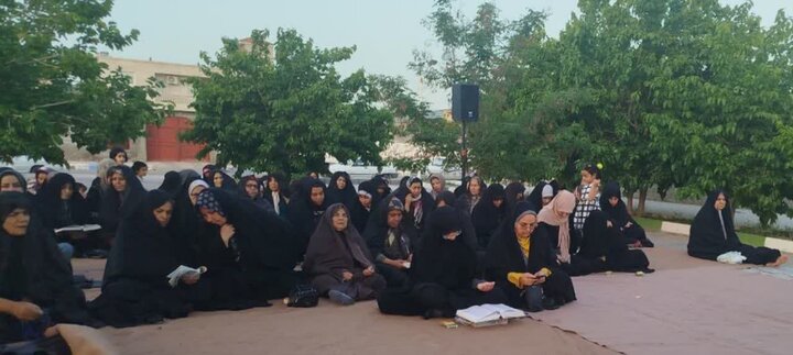 تصاویر/ مراسم قرائت دعای عرفه در بلورد