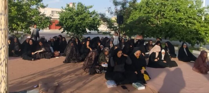 تصاویر/ مراسم قرائت دعای عرفه در بلورد