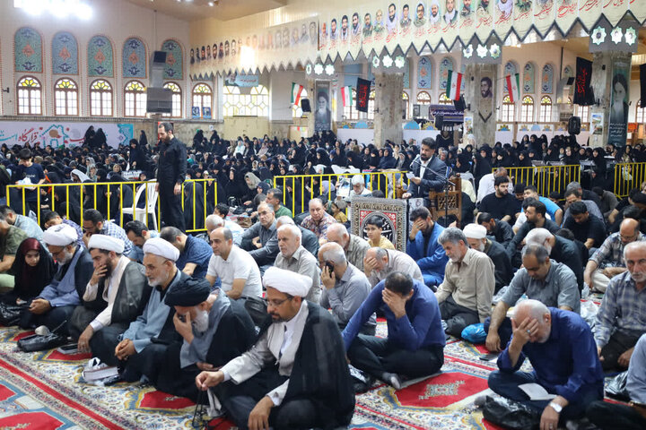 تصاویر/ برگزاری مراسم دعای عرفه در مصلّای امام خمینی (ره) شهرستان ساری