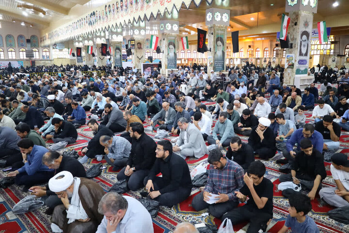 تصاویر/ برگزاری مراسم دعای عرفه در مصلّای امام خمینی (ره) شهرستان ساری