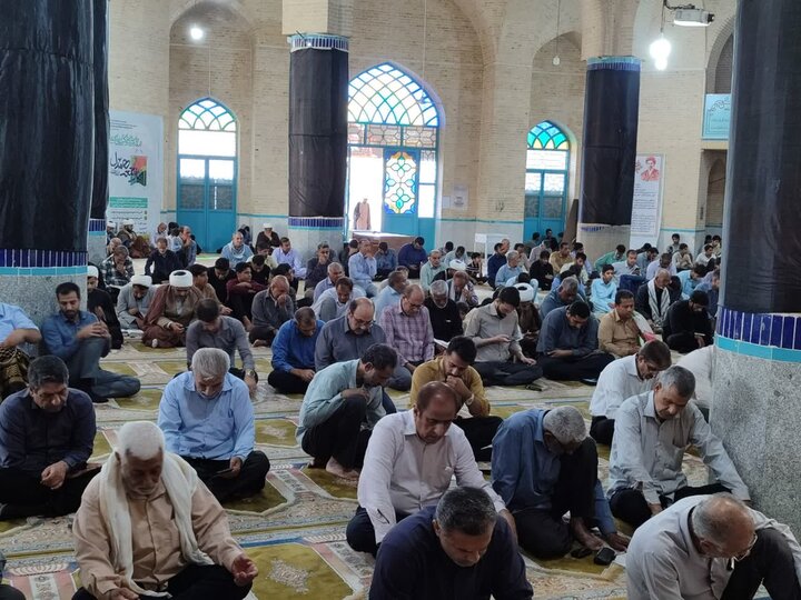 تصاویر/ مراسم قرائت دعای عرفه در کهنوج