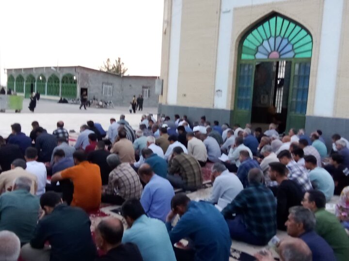 تصاویر/ مراسم قرائت دعای عرفه در محی آباد
