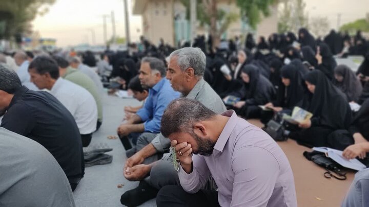 تصاویر/ مراسم قرائت دعای عرفه در کشکوئیه