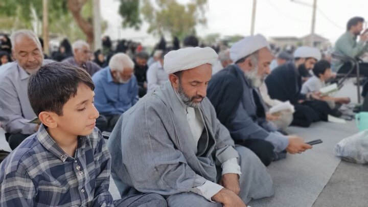 تصاویر/ مراسم قرائت دعای عرفه در کشکوئیه