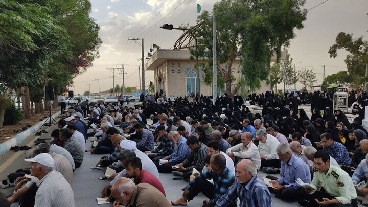 تصاویر/ مراسم قرائت دعای عرفه در کشکوئیه