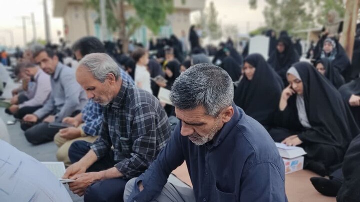 تصاویر/ مراسم قرائت دعای عرفه در کشکوئیه