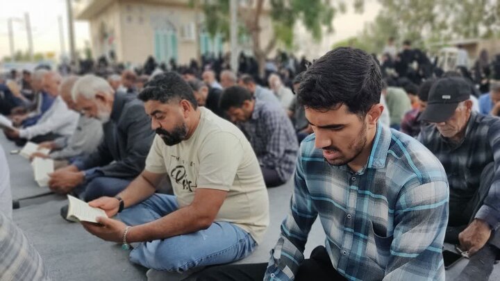 تصاویر/ مراسم قرائت دعای عرفه در کشکوئیه