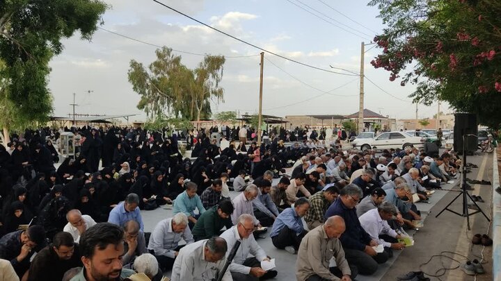 تصاویر/ مراسم قرائت دعای عرفه در کشکوئیه