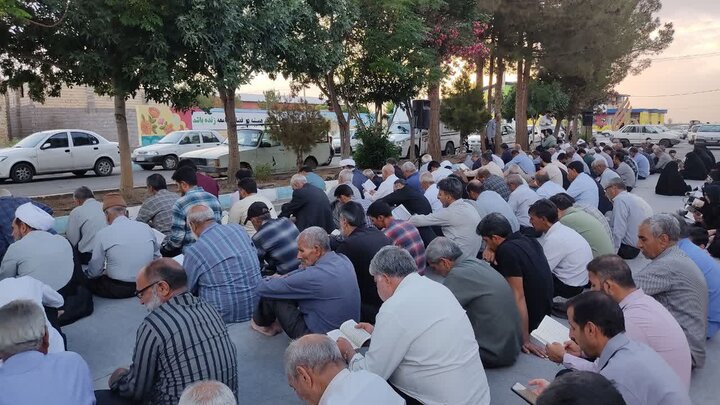 تصاویر/ مراسم قرائت دعای عرفه در کشکوئیه