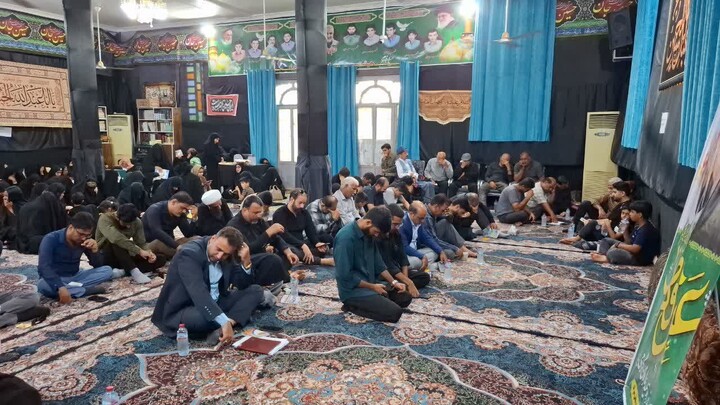 تصاویر/ مراسم دعای پرفیض عرفه در سیراف