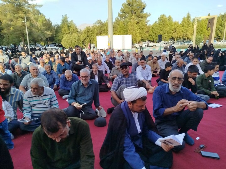 تصاویر/ مراسم قرائت دعای عرفه در ماهان