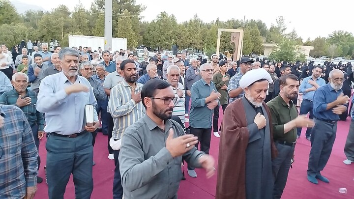 تصاویر/ مراسم قرائت دعای عرفه در ماهان