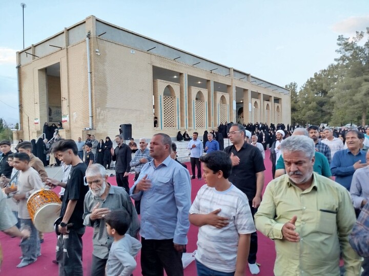تصاویر/ مراسم قرائت دعای عرفه در ماهان