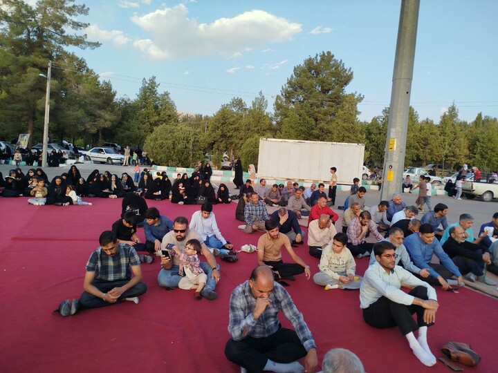 تصاویر/ مراسم قرائت دعای عرفه در ماهان