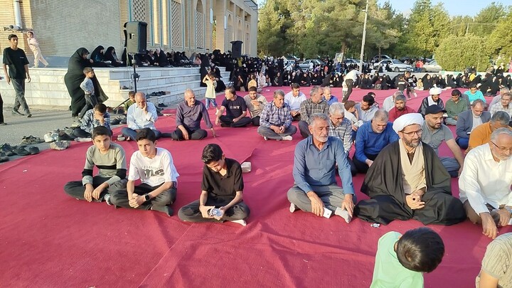 تصاویر/ مراسم قرائت دعای عرفه در ماهان
