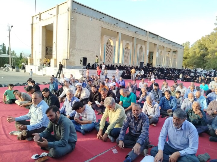 تصاویر/ مراسم قرائت دعای عرفه در ماهان