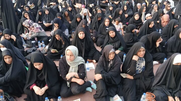 تصاویر/ مراسم قرائت دعای عرفه در جیرفت