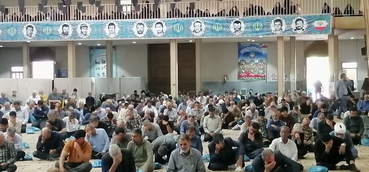 تصاویر/قرائت دعای عرفه و مراسم عزاداری شهادت حضرت مسلم بن عقیل در خمین