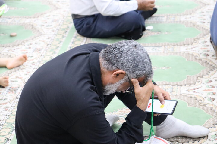 تصاویر/ مراسم معنوی دعای عرفه در بندر دیّر