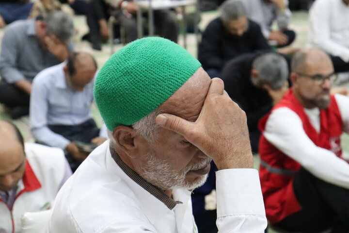 تصاویر/ مراسم معنوی دعای عرفه در بندر دیّر