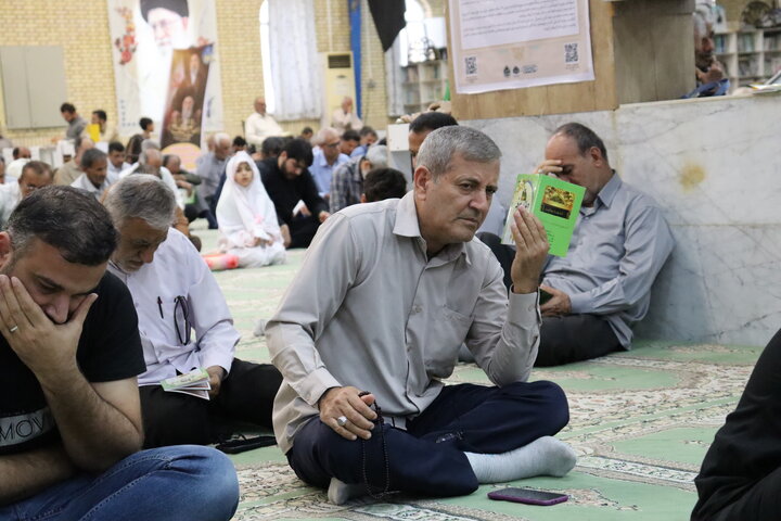 تصاویر/ مراسم معنوی دعای عرفه در بندر دیّر