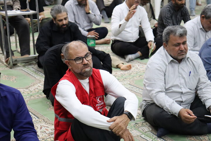 تصاویر/ مراسم معنوی دعای عرفه در بندر دیّر
