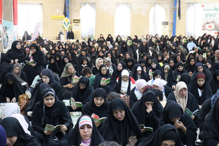 تصاویر/ مراسم معنوی دعای عرفه در بندر دیّر