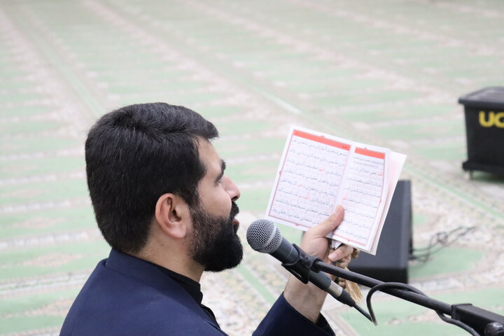 تصاویر/ مراسم معنوی دعای عرفه در بندر دیّر
