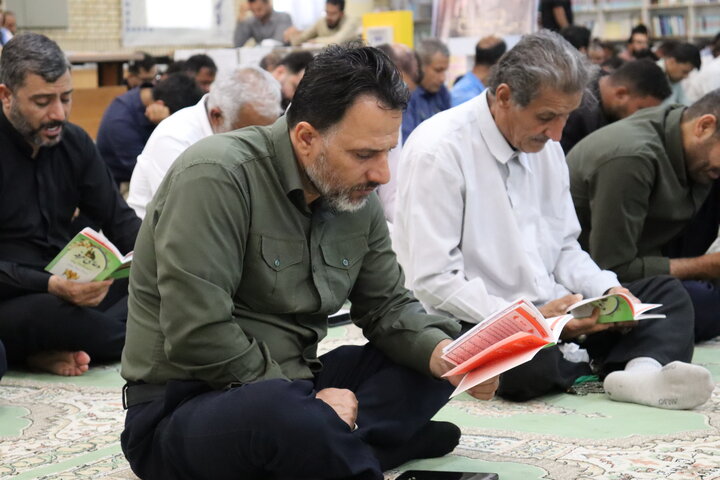 تصاویر/ مراسم معنوی دعای عرفه در بندر دیّر