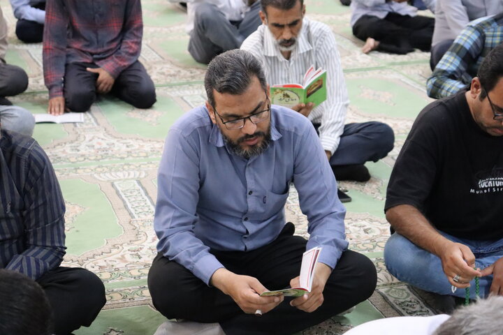 تصاویر/ مراسم معنوی دعای عرفه در بندر دیّر