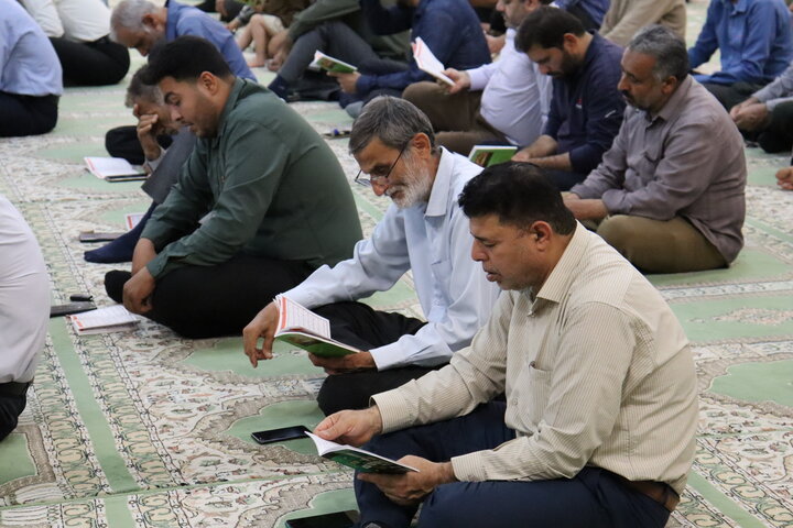 تصاویر/ مراسم معنوی دعای عرفه در بندر دیّر